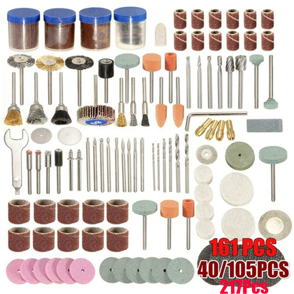 Cordless Rotary Tool Kit Accessories - 40~217Pcs 전동 공구 로타리 공구 액세서리