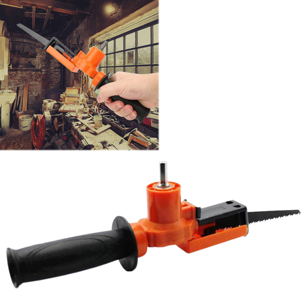Reciprocating Saw Attachment Drill - 전동 왕복톱 어댑터, 전동 드릴용 개조