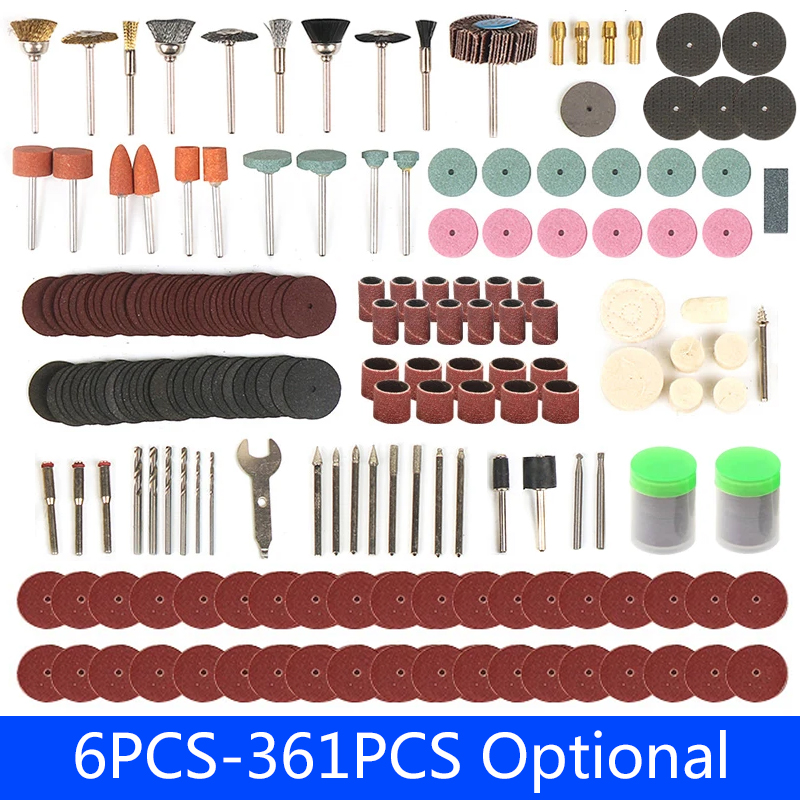 6PCS-361PCS 조각 액세서리 Dremel 샌딩  - Cordless Rotary Tool Kit Accessories 리뷰 및 가격