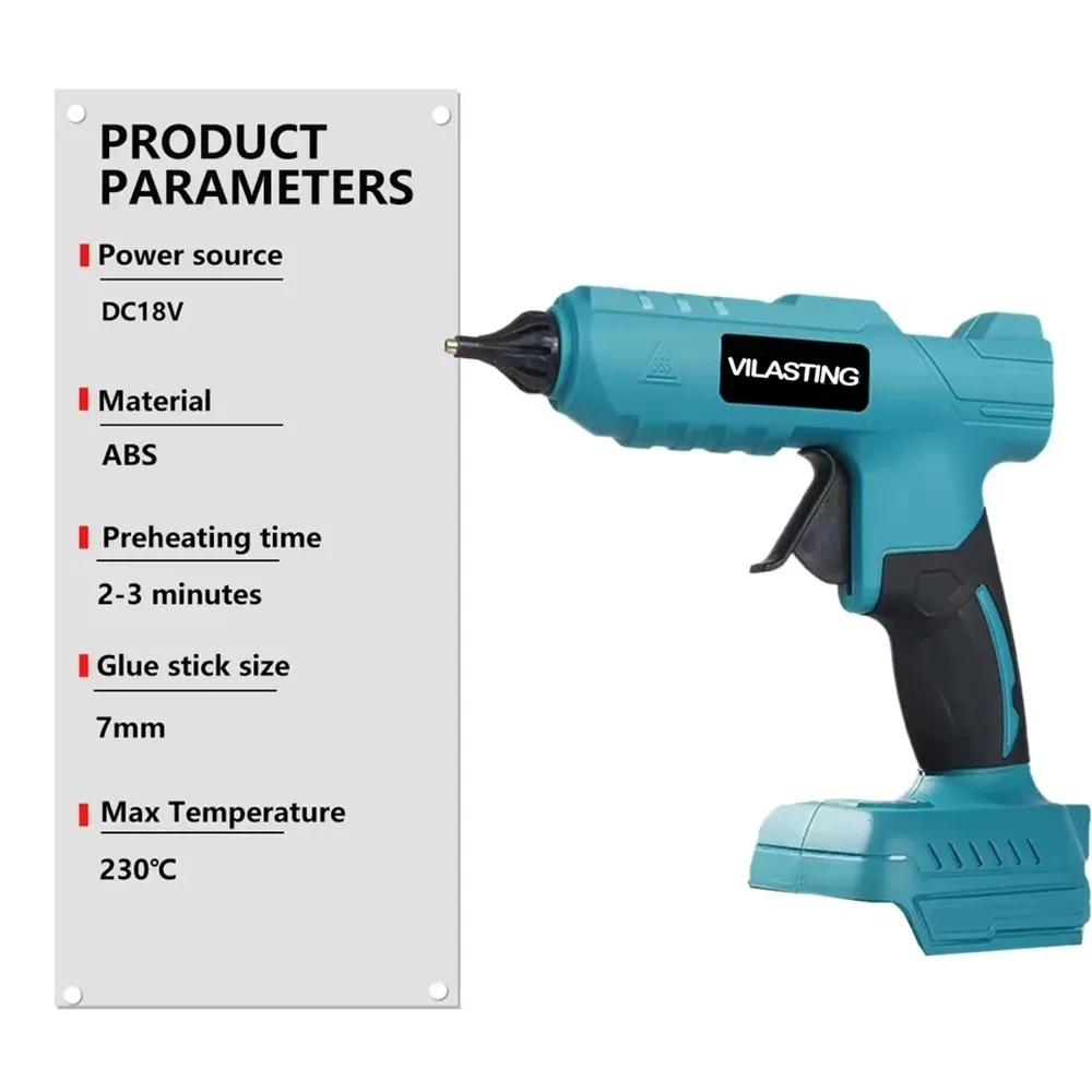 100W 무선 핫멜트 글루건 280 ° C Makita - Hot Melt Glue Gun Cordless 리뷰 및 가격