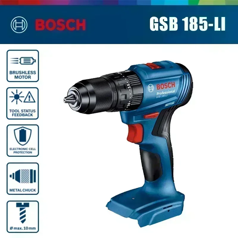 보쉬 GSB 185-LI 18V 무브러시 무선 임팩트  - Brushless Cordless Electric Drill 18V 리뷰 및 가격