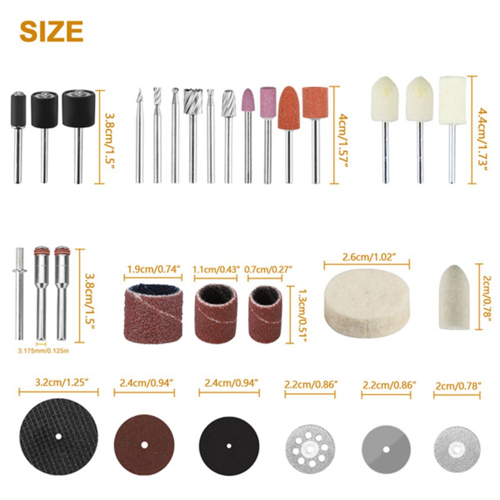 40~217Pcs 전동 공구 로타리 공구 액세서리 세트 - Cordless Rotary Tool Kit Accessories 리뷰 및 가격