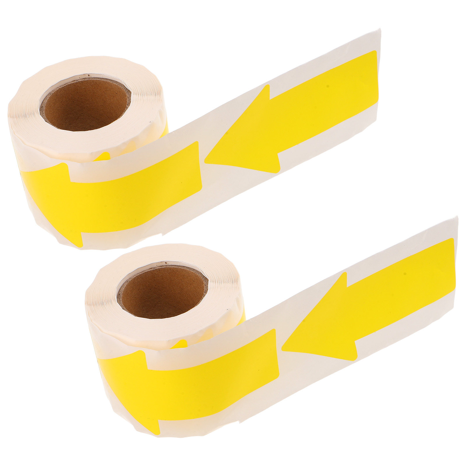 화살표가 그려진 노란색 자가 접착식 표시 스티커 2개, - Plumbing 리뷰 및 가격